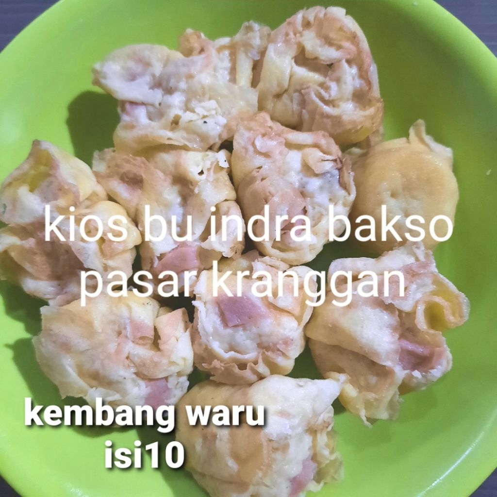 

kembang waru isi 10 bahan sop sup yogyakarta jogja