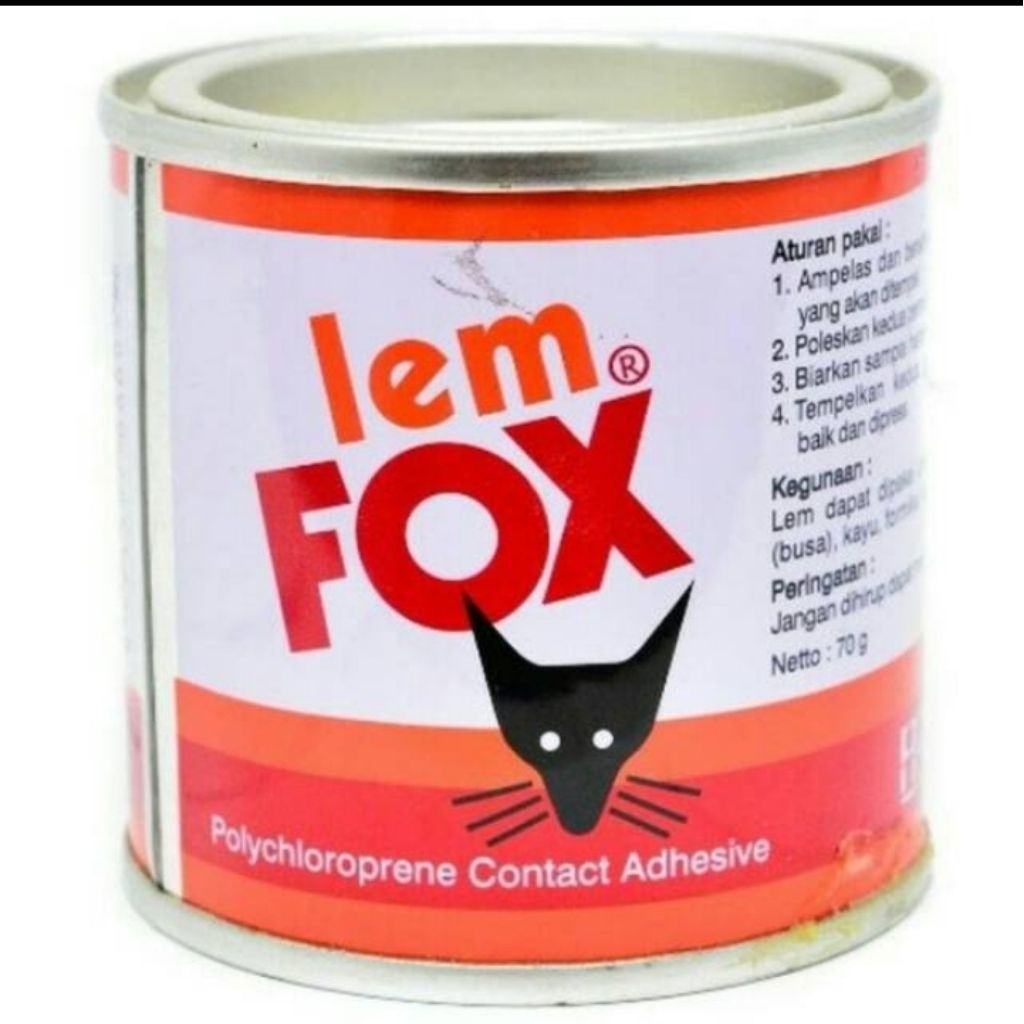 

Lem Fox 70gr (Lem Kuning)