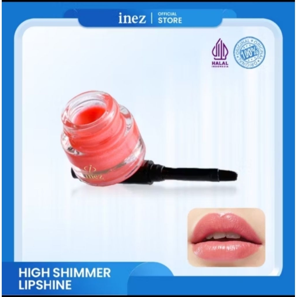 Inez high shimmer lipshine