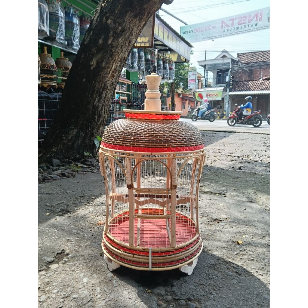 SANGKAR PERKUTUT MATARAM RUJI FIBER