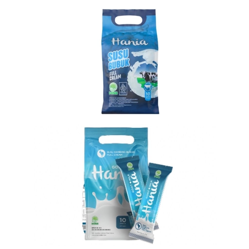 

Hania SUSU BUBUK FULL CREAM / SUSU KAMBING FULL CREAM