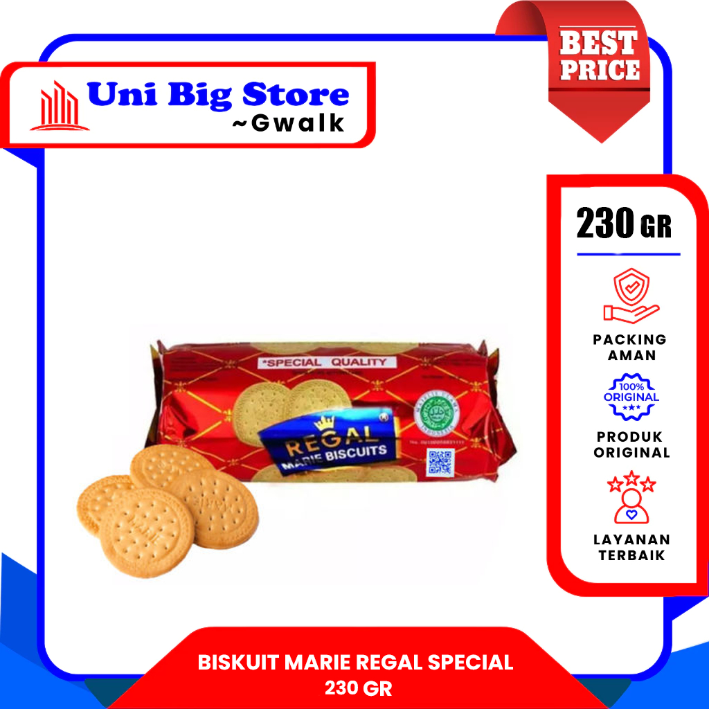 

BISKUIT MARIE REGAL SPECIAL - 230 gr