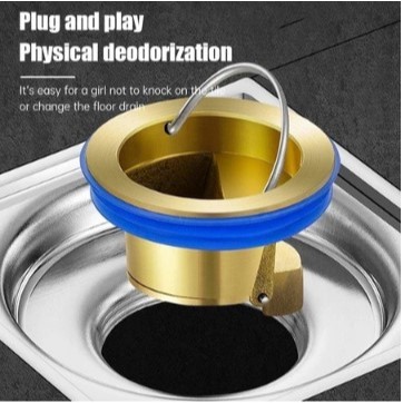 Katup Penutup Saluran Air Floor Drain Penutup Saluran Air Kamar Mandi Floor Drain Kamar Mandi / Katu