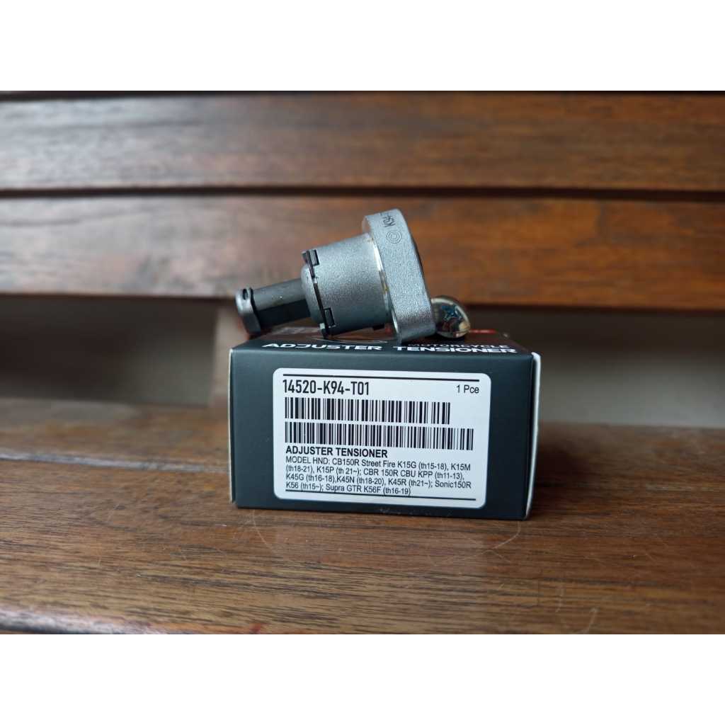 SETELAN TENSIONER TONJOKAN KETENG CB150 R / CBR150R / SONIC 150R / SUPRA GTR ORIGINAL INDOPARTS (K94