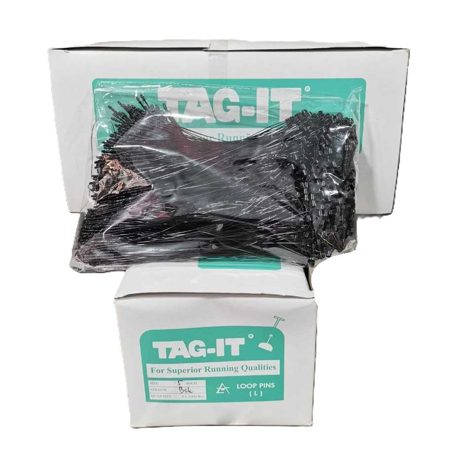 

Tag-It Tali Hangtag / String Pin Hang Tag / Loop Lock Pin Hitam Putih