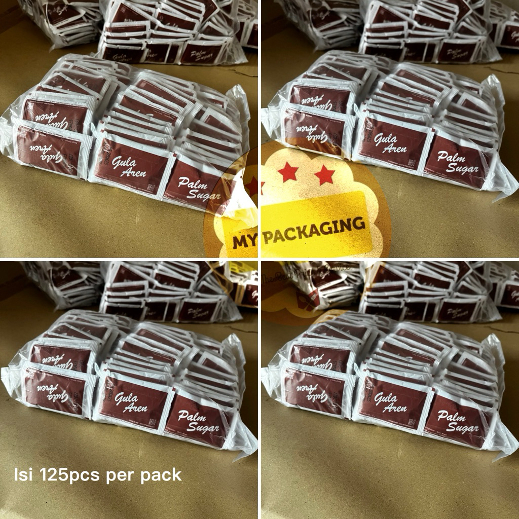 

Palm Sugar / Brown Sugar Sachet / Gula Aren Sachet isi 125pcs/Pack ( Harga per Pack )