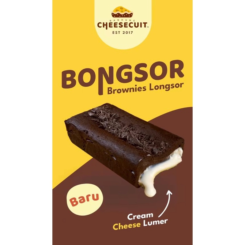 

CHEESECUIT BONGSOR (Brownies Longsor) - READY