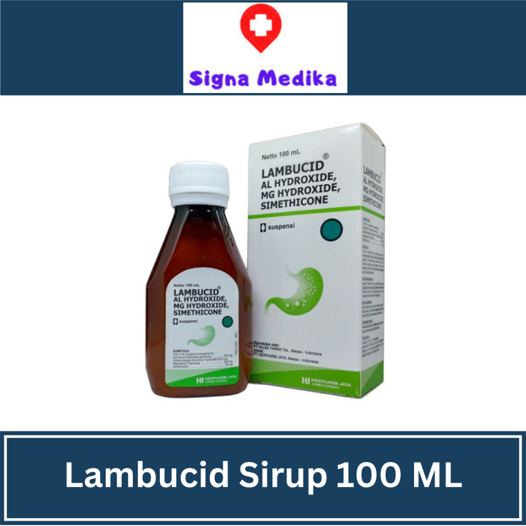 Lambucid 100 ml - Obat Sakit Maag