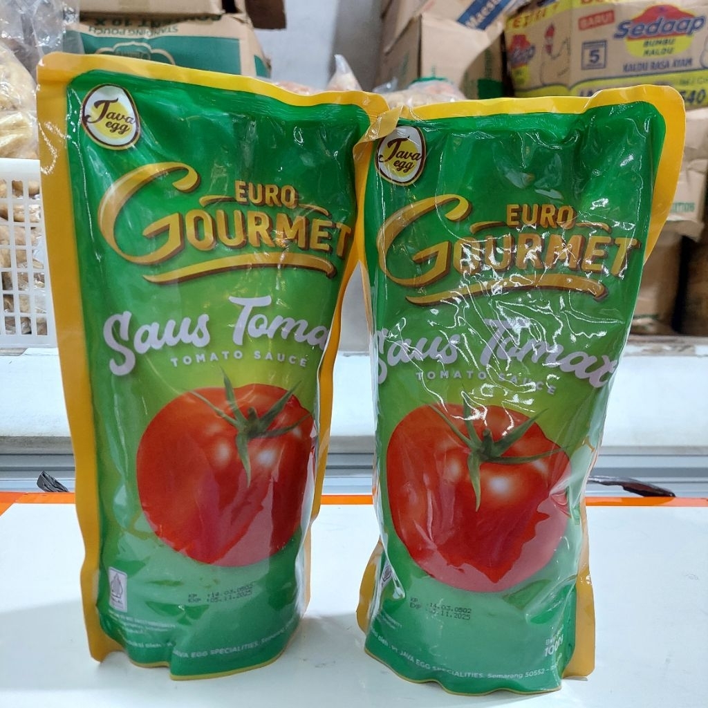 

Saus tomat euro gourmet/ tomato sauce 1kg/saustomat 1kg