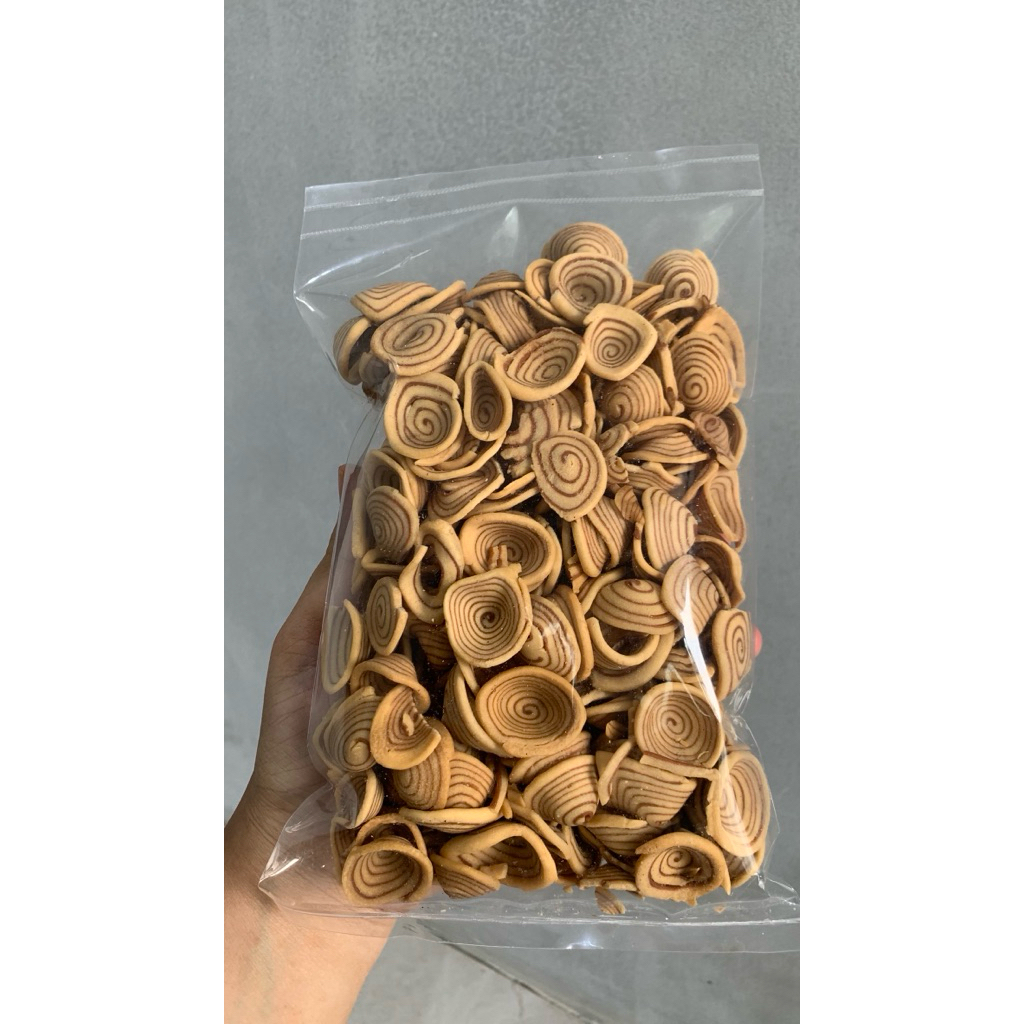 

Cemilan Kuping Gajah Coklat Superr