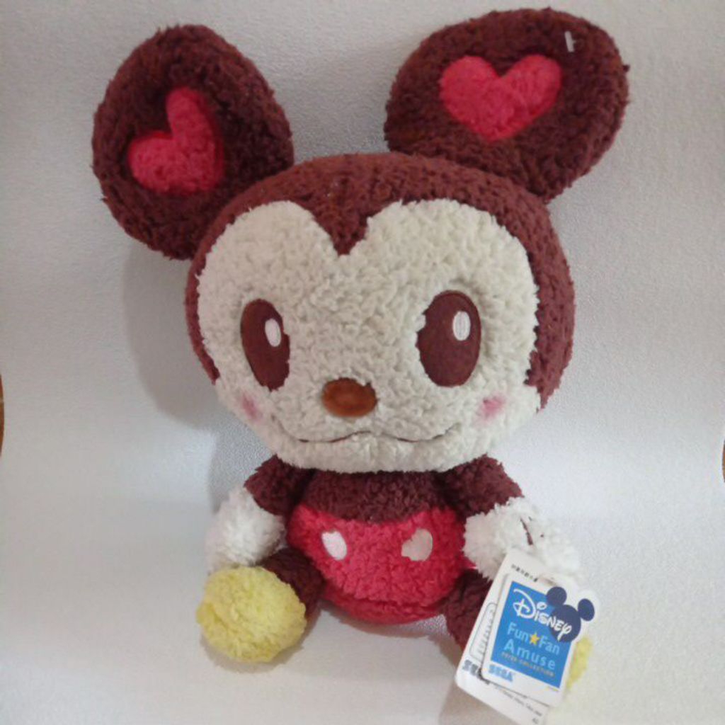 boneka Minnie mouse Disney Sega original/ Minnie mouse bulu