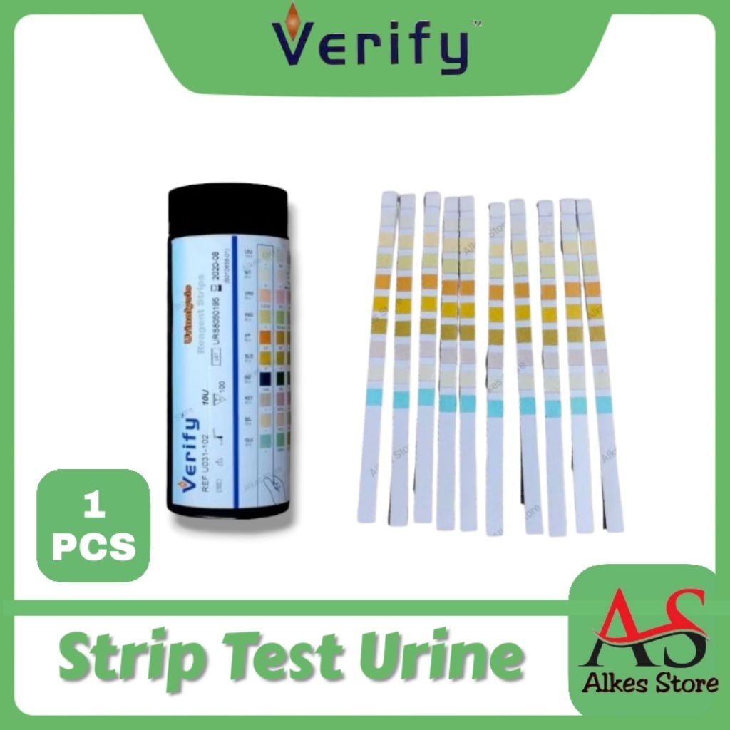 Verify 10 Parameter Ecer   Strip Test Urine Verify 10 Parameter Ecer