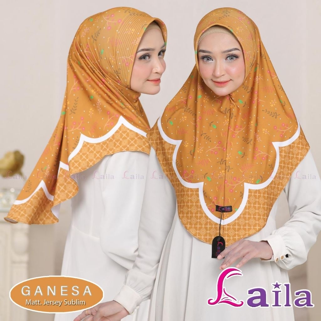 HIJAB LAILA GANESA//HIJAB INSTAN DEWASA//HIJAB INSTAN