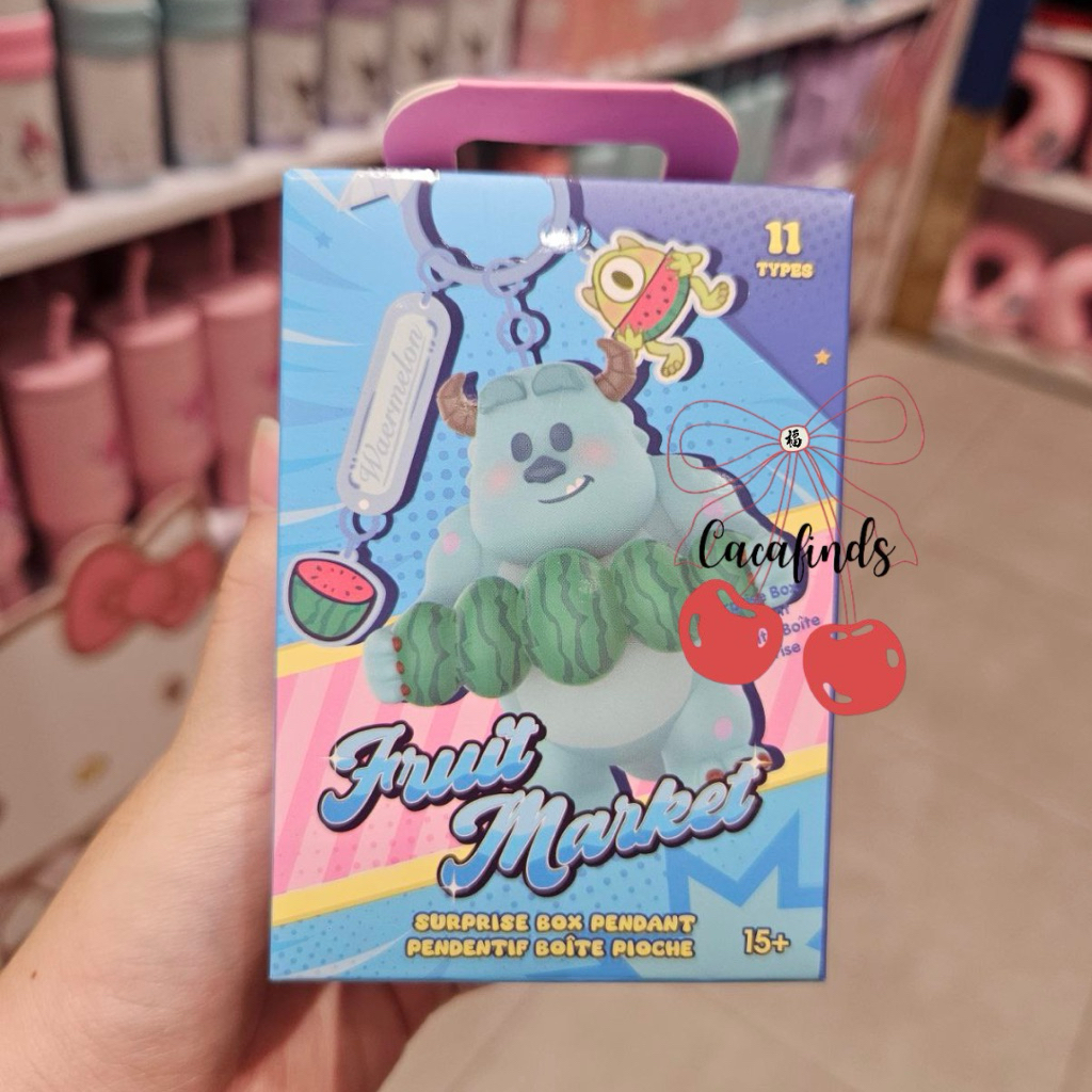 MINISO x Disney‼️Blind Box Keychain Disney Pixar Fruits Market Role Surprise Box Collection (1 pcs R
