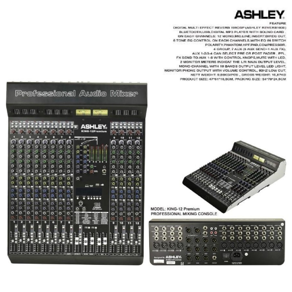 Mixer Ashley King12Premium / King 12 Premium / King 12Premium Original