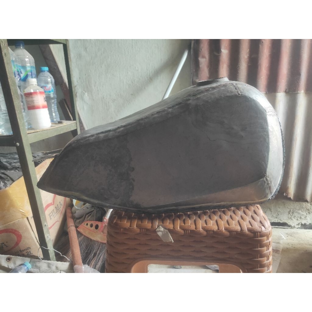 Tangki Suzuki trail jadul tangki Suzuki TS 125 tangki vintage Suzuki Ts