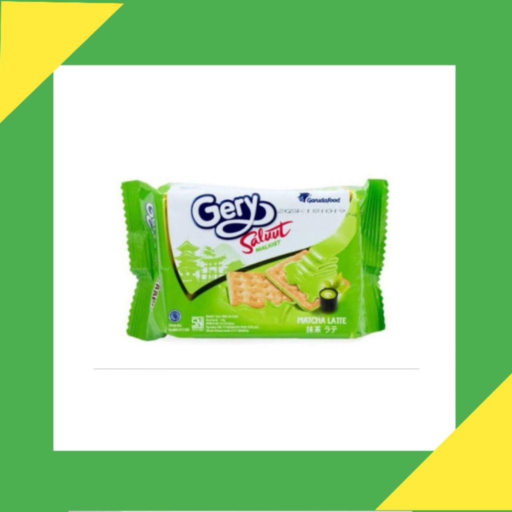 

Gery Salut Matcha – Biskuit Coklat Rasa Teh Hijau 120g