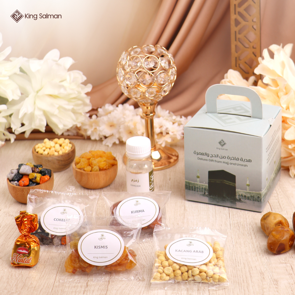 

King Salman - Oleh-Oleh Haji & Umroh SHAFA Grey - Gable Box
