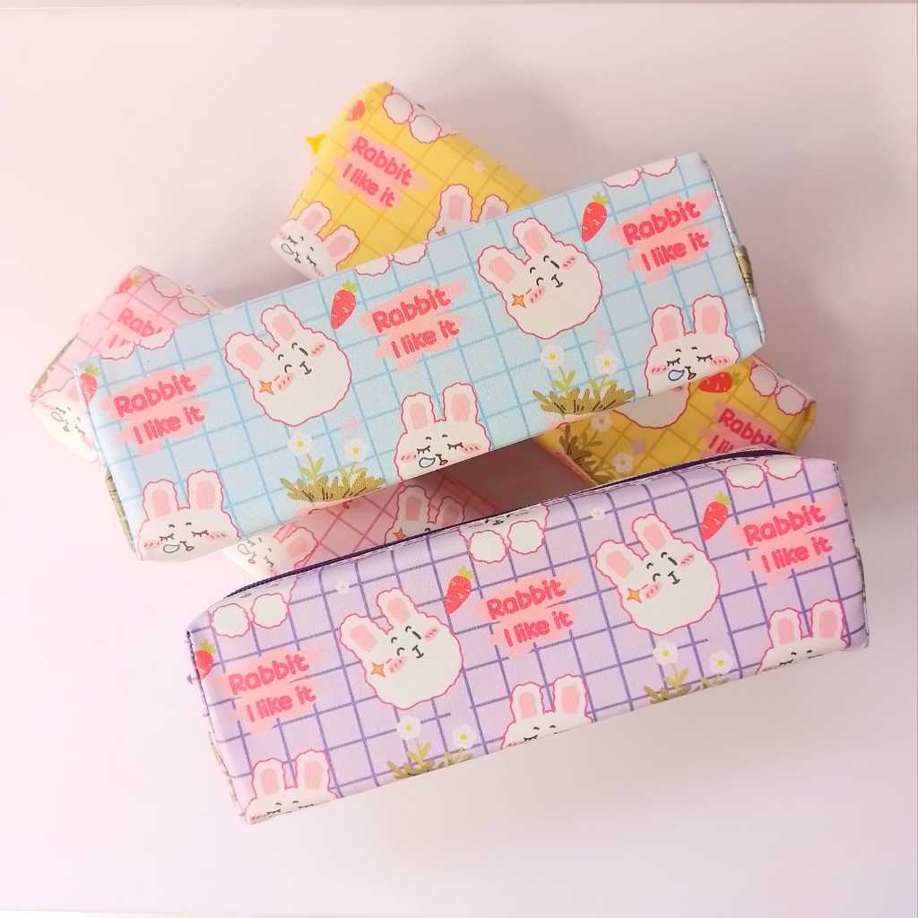 

Tempat Pensil Kain Resleting Pencil Case OCP-081 Rabit ( Pcs ) [ Original ]