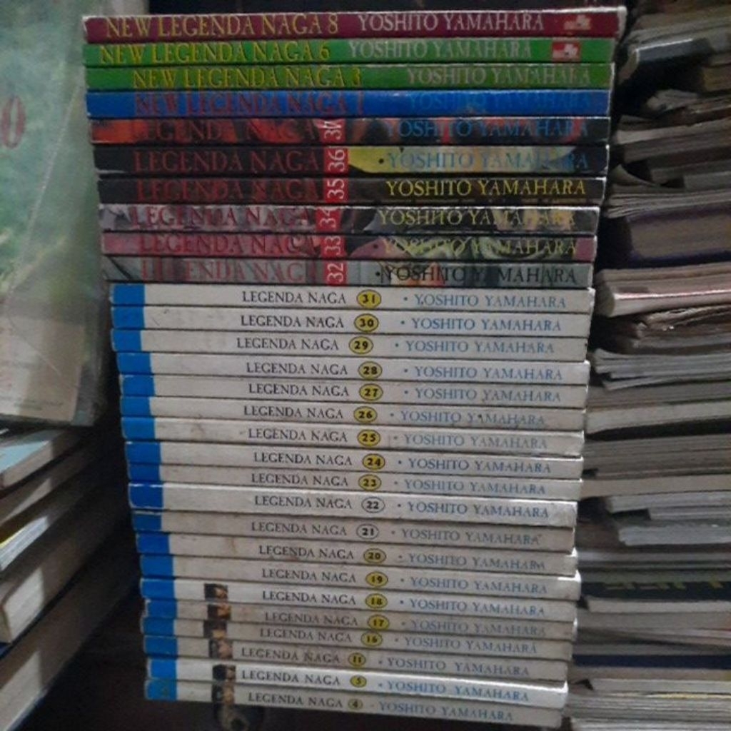 KOMIK LEGENDA NAGA DAN NEW LEGENDA NAGA - YOSHITA YAMAHARA