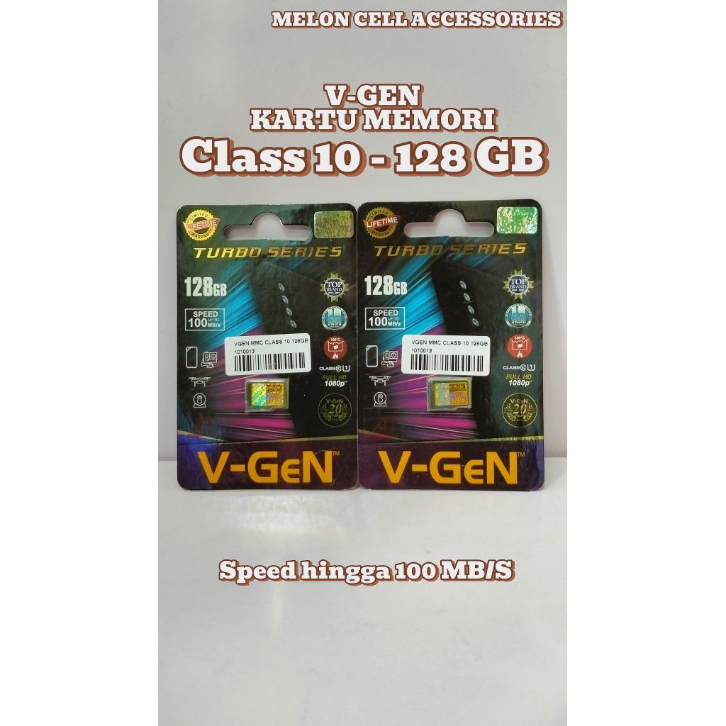 1010013 VGEN MICRO MEMORI CARD Class 10 - 128GB