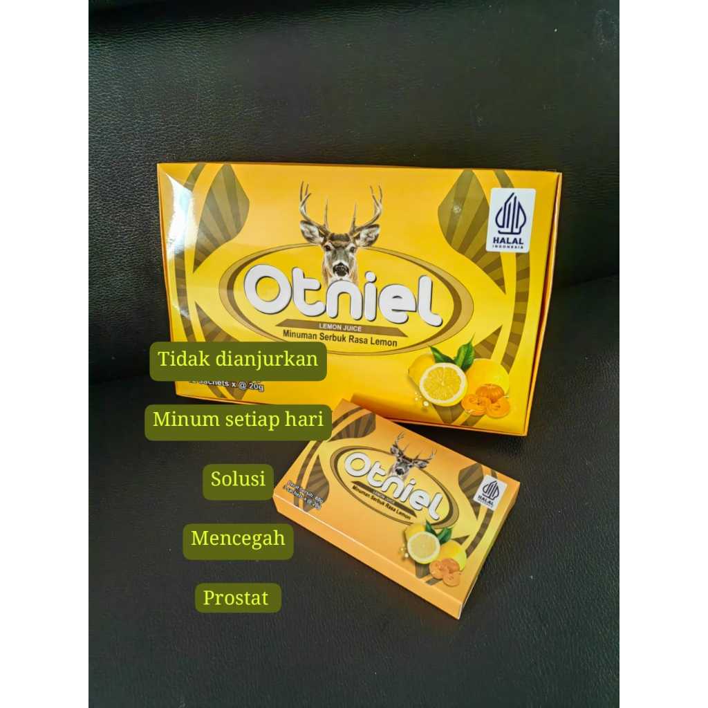 

Otniel Minuman Juice Kesehatan Rasa Lemon HALAL