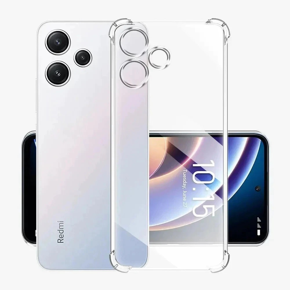 Casing Hp XIAOMI REDMI 13X Silikon Clear Bening ANTI CRACK Anti Kuning Soft Case Handphone