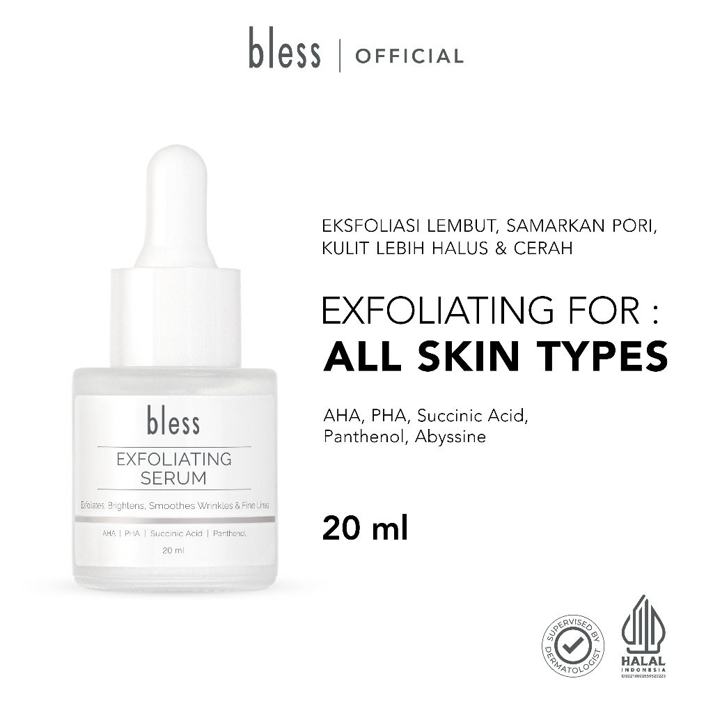Bless Exfoliating Serum 20ml | All Skin Types