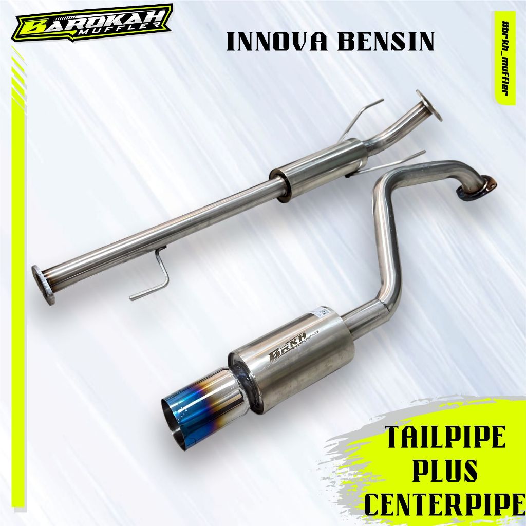 MUFFLER BOLTON INNOVA BENSIN / REBORN BENSIN PLUS CENTERPIPE