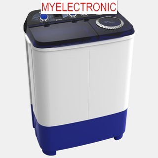 Aqua QW-750XT Mesin Cuci  7 kg 2 Tabung