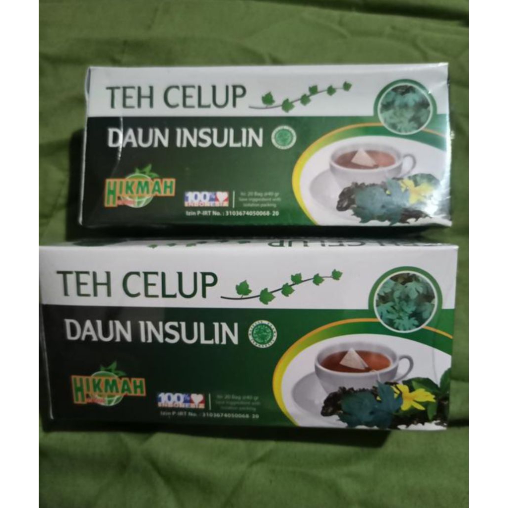 

Herbal Teh Daun Insulin Al Hikmah Original 100% sudah BPOM