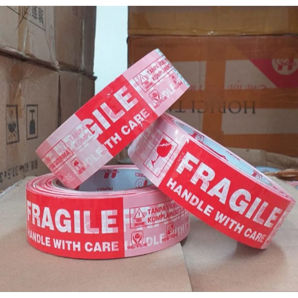 

Q(Q10) LAKBAN FRAGILE MUSCLE MERAH JANGAN DIBANTING DAN VIDEO UNBOXING/200 YARD