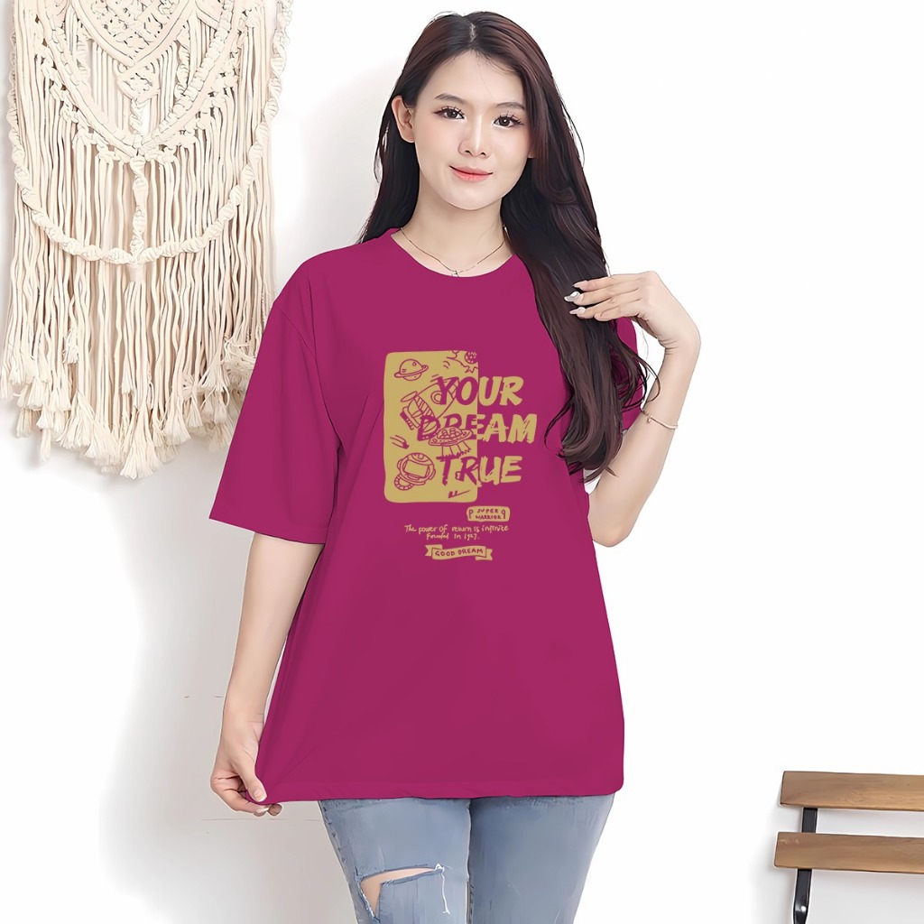 Kaos/Kaos Wanita Lengan Pendek/Kaos Oversize Wanita/Kaos Lengan Pendek Wanita/Atasan Wanita terbaru