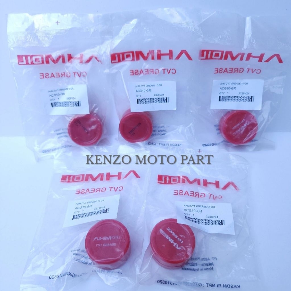 Gemuk CVT Honda AHM Ori – Pelumas CVT Matic Honda Beat Vario Scoopy, Grease CVT AHM HONDA