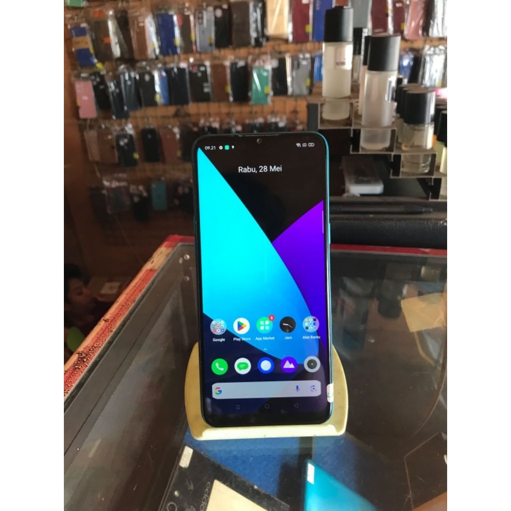 REALME 5i RAM 4/64 SECOND ORIGINAL,HP ONLY(HP AJA)