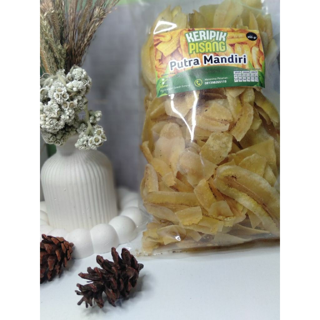 

Keripik Pisang kepok 200g