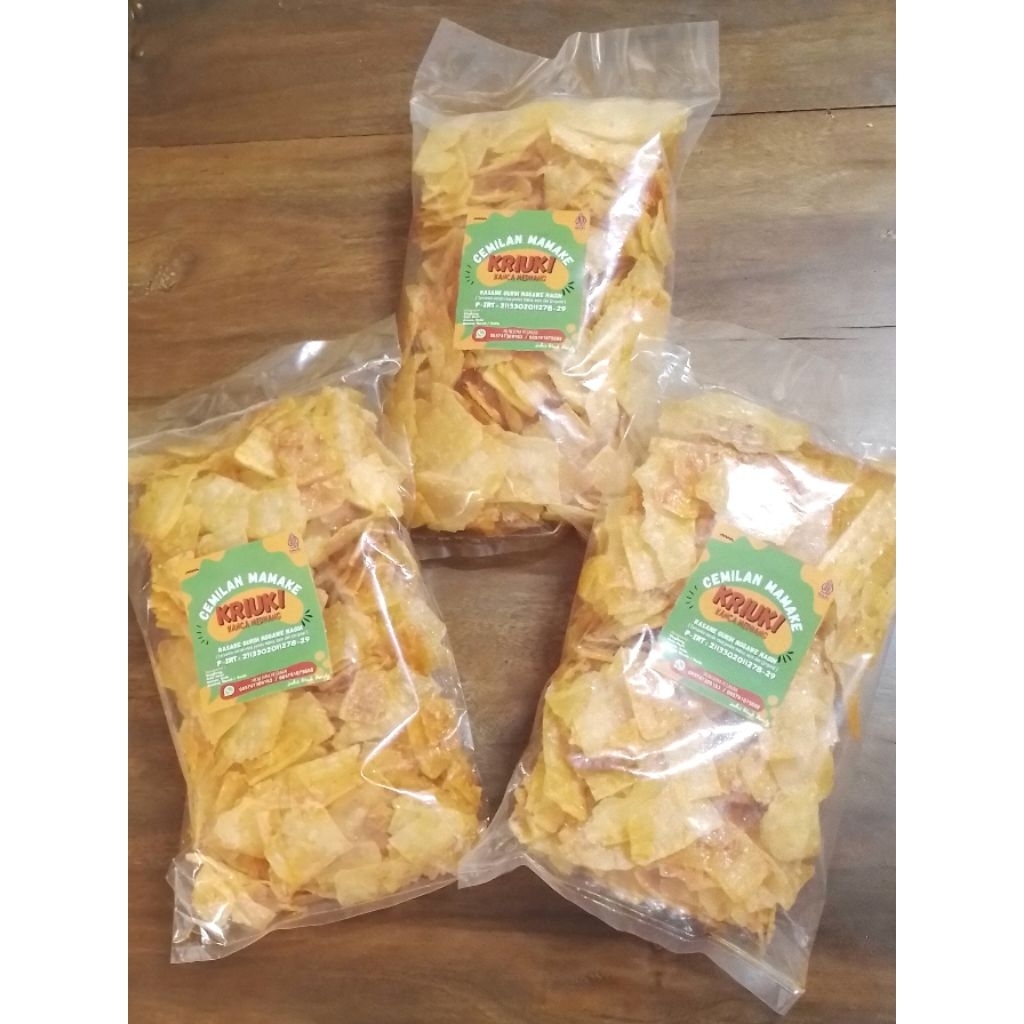 

Manggleng / Kripik Singkong Jadul Pedas Manis khas mBanyumas