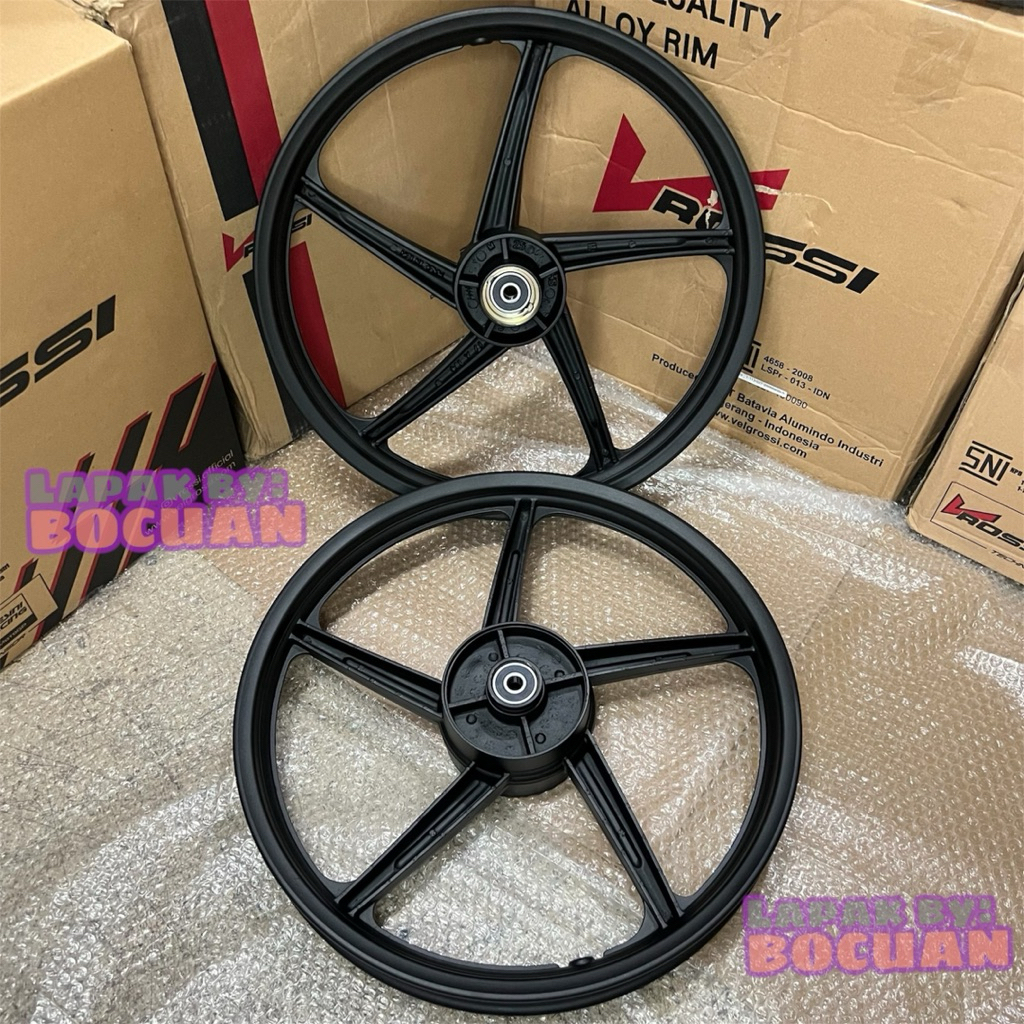 VELG ROSSI FALCON PALANG 5 LURUS VELG BEBEK ORIGINAL HONDA SUPRA KHARISMA FIT GRAND SUPRA FIT