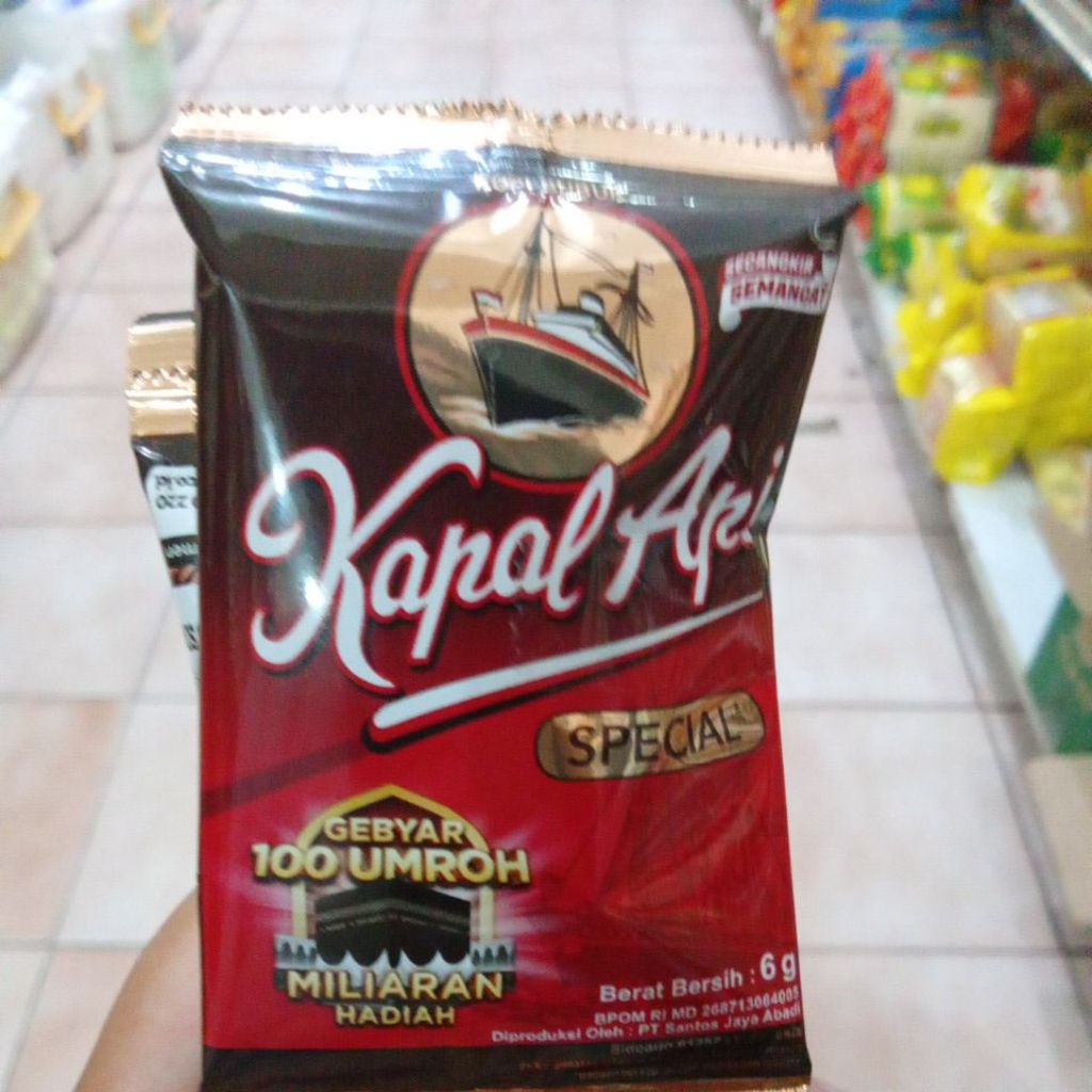 

Kopi Kapal Api Special 6gr Renteng Isi 10 Sachet