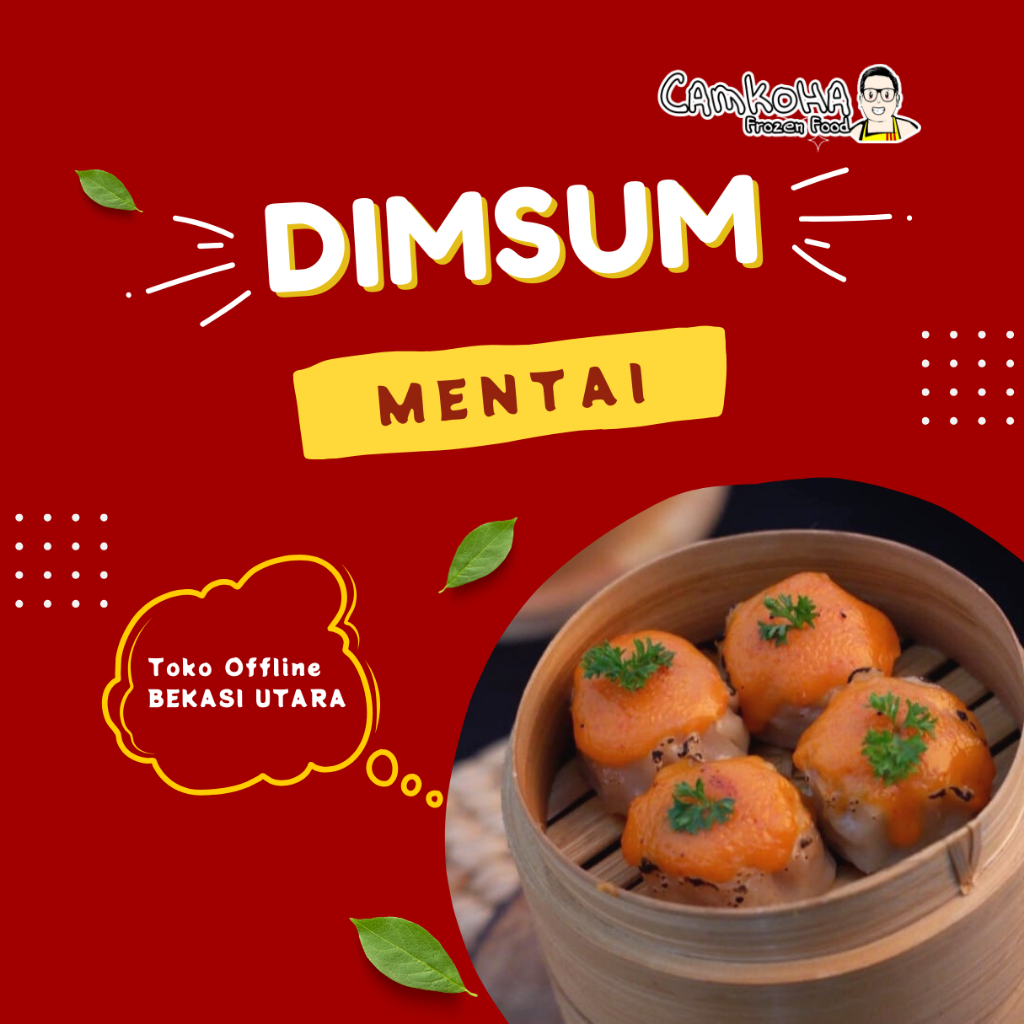 

Bekasi Dimsum mentai ( 6pcs ) rasa Premium dari camkoha mentai