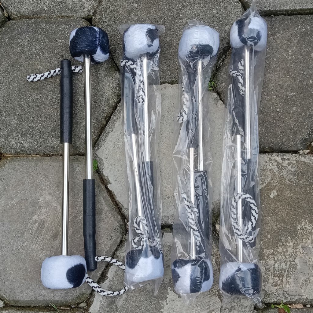 stick bass hadroh loreng bahan stainless stik bass hadroh murah bahan stainless