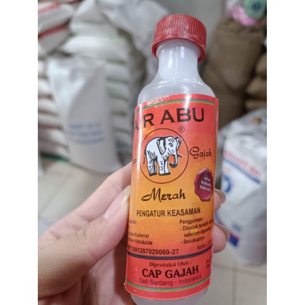 

air abu cap gajah 100ml