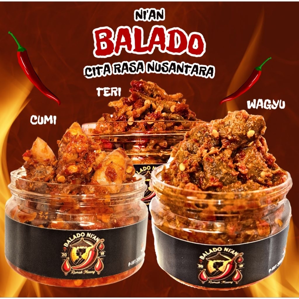 

SAMBAL CUMI PEDAS / DAGING / TERI MEDAN / MENU KHAS INDONESIA BALADO NIAN