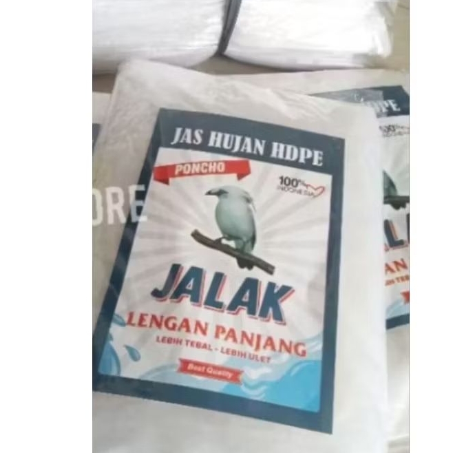 Jas hujan ponco bening // mantel jas hujan bening // transparan ponco