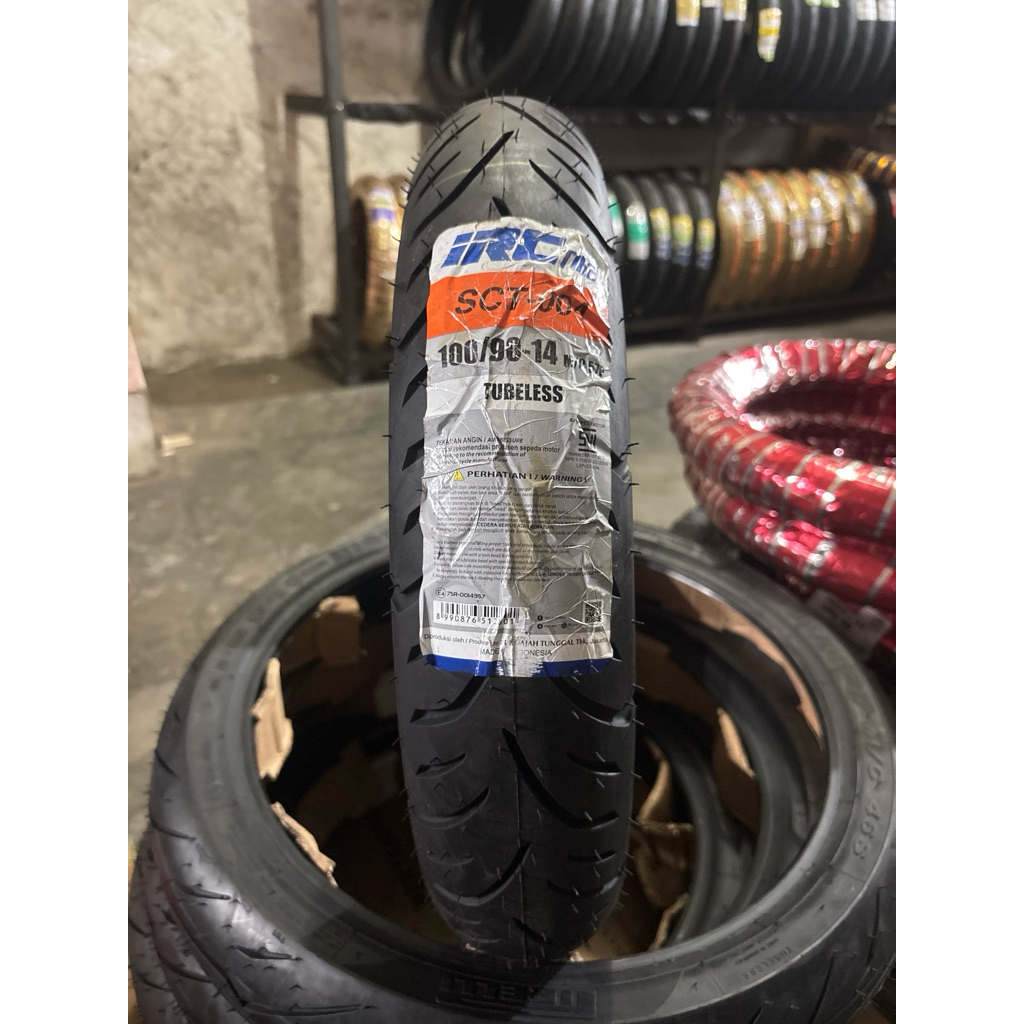 IRC SCT-004 100/90 RING 14 TUBELESS