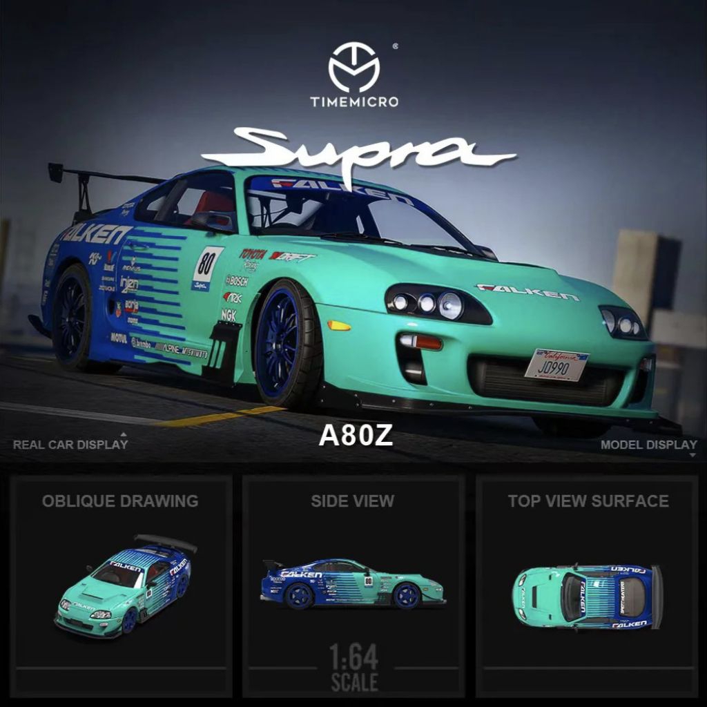 TimeMicro Toyota Supra MK4 A80Z Falken Livery