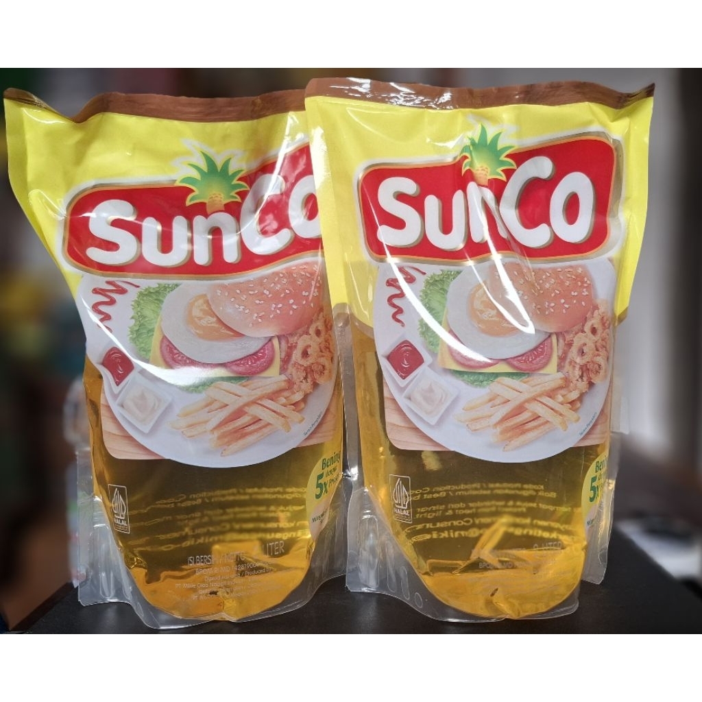 

Minyak Goreng Sunco 2 Liter Dus khusus instan saja
