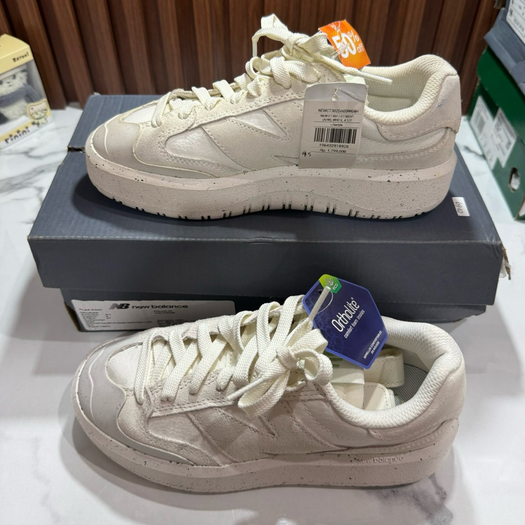 New Balance CT302 Unisex Sneakers Shoes - Beige