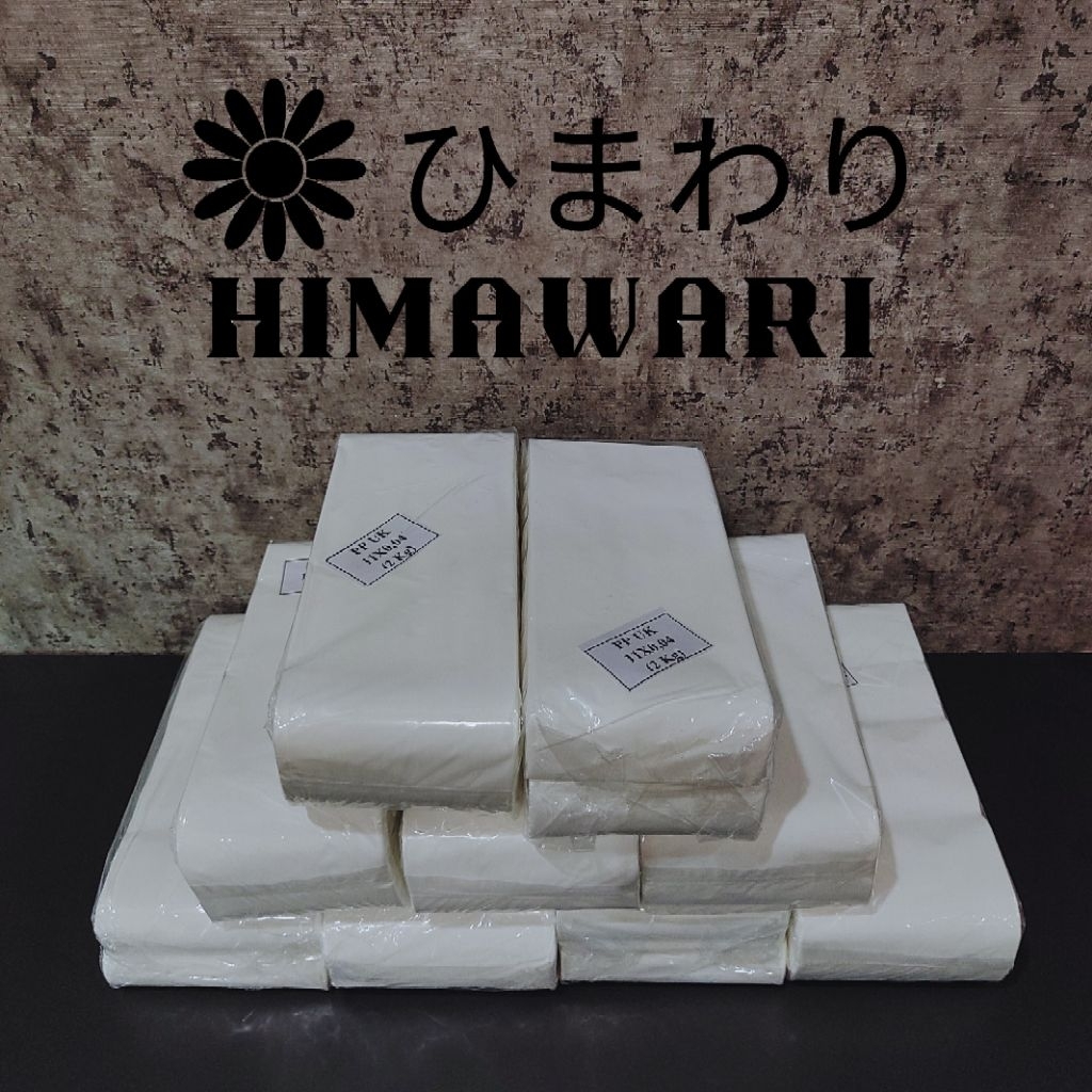 COD Plastik PP Roll Putih Susu Glossy Tebal 2 kg