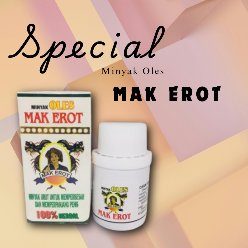 TERBUKTI Mak Erot Minyak Pijat Pria Permanen Besar dan Panjang bisa nambah sampai 5cm